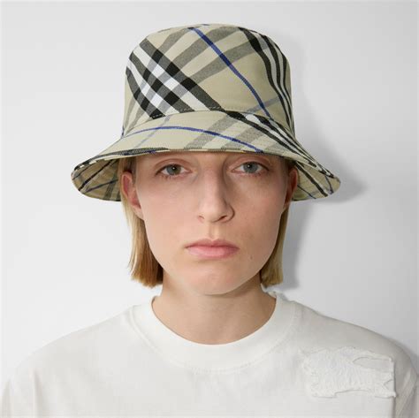 burberry double flap hat|burberry cotton blend hat.